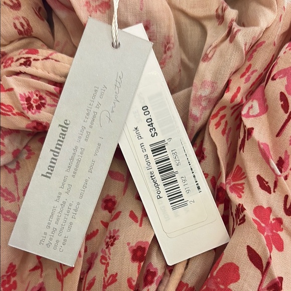 Poupette St. Barth Pink Floral Maxi Dress - Picture 2 of 7